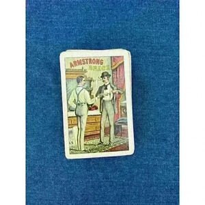 ARMSTRONG BRACE Playing Cards Vintage Deck Western Publishing Company Whitman 54